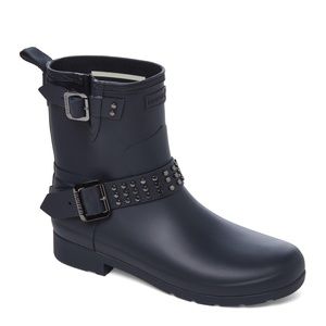 Hunter Stud Biker Boot